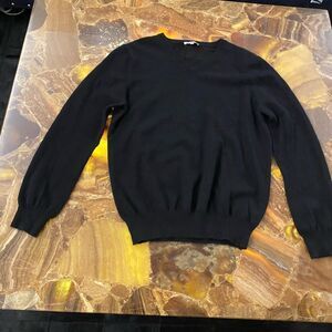 Tie Rack 100% cashmere v-neck sweater, L